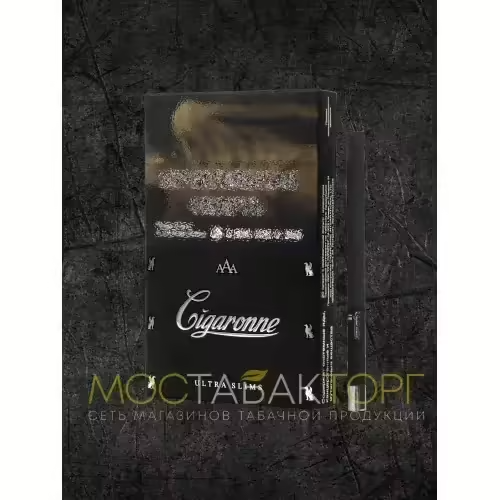 Сигареты Cigaronne Ultra Slims Black